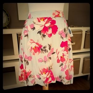 Old Navy Jupe floral flare skirt